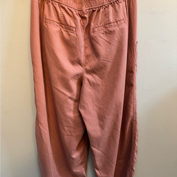 Madewell The Neale Straight Leg Pant in Drapeweave Dried Rose Pink Size 14 - Picture 7 of 7